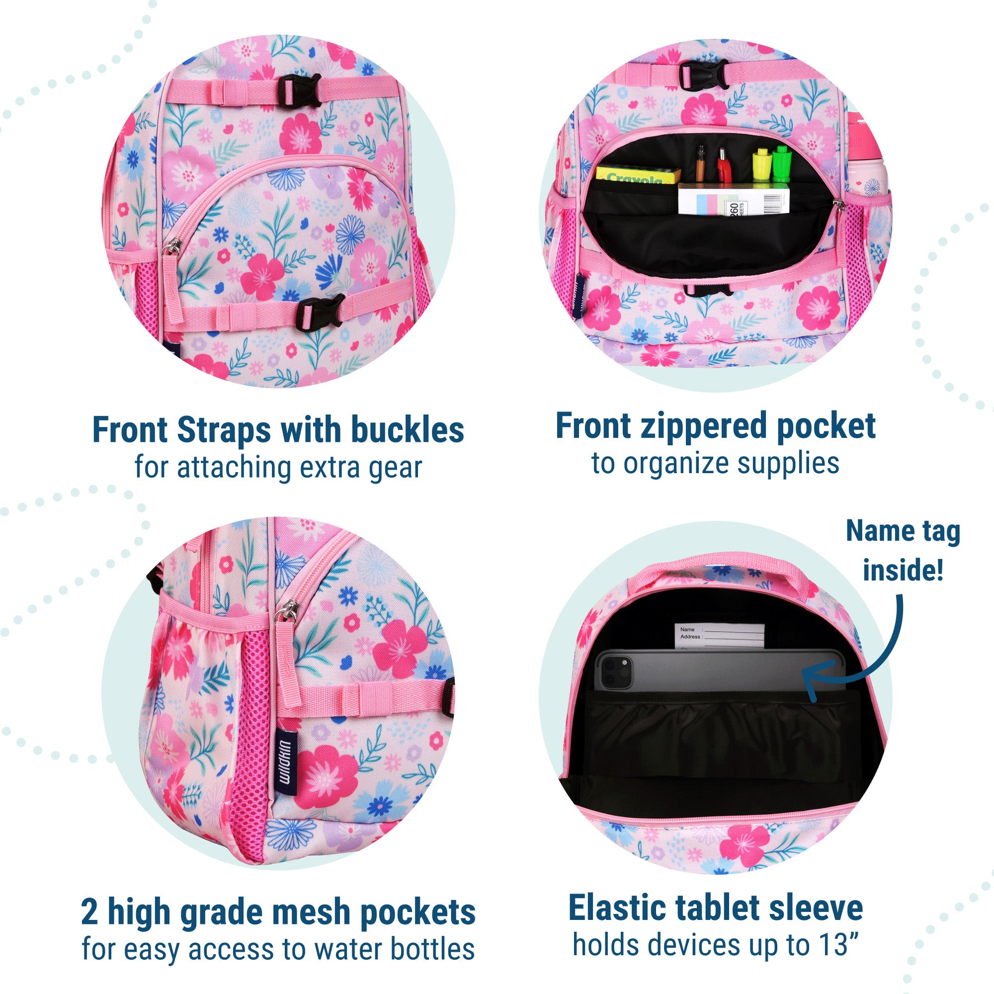 Pink Realtree Backpack Pink Floral ECO Backpack – Wildkin