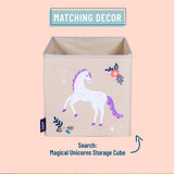 Magical Unicorns Velour Baby Blanket