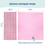 Horses in Pink Original Sleeping Bag