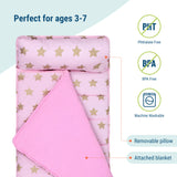 Pink and Gold Stars Original Nap Mat