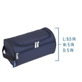 Deep Blue Toiletry Bag