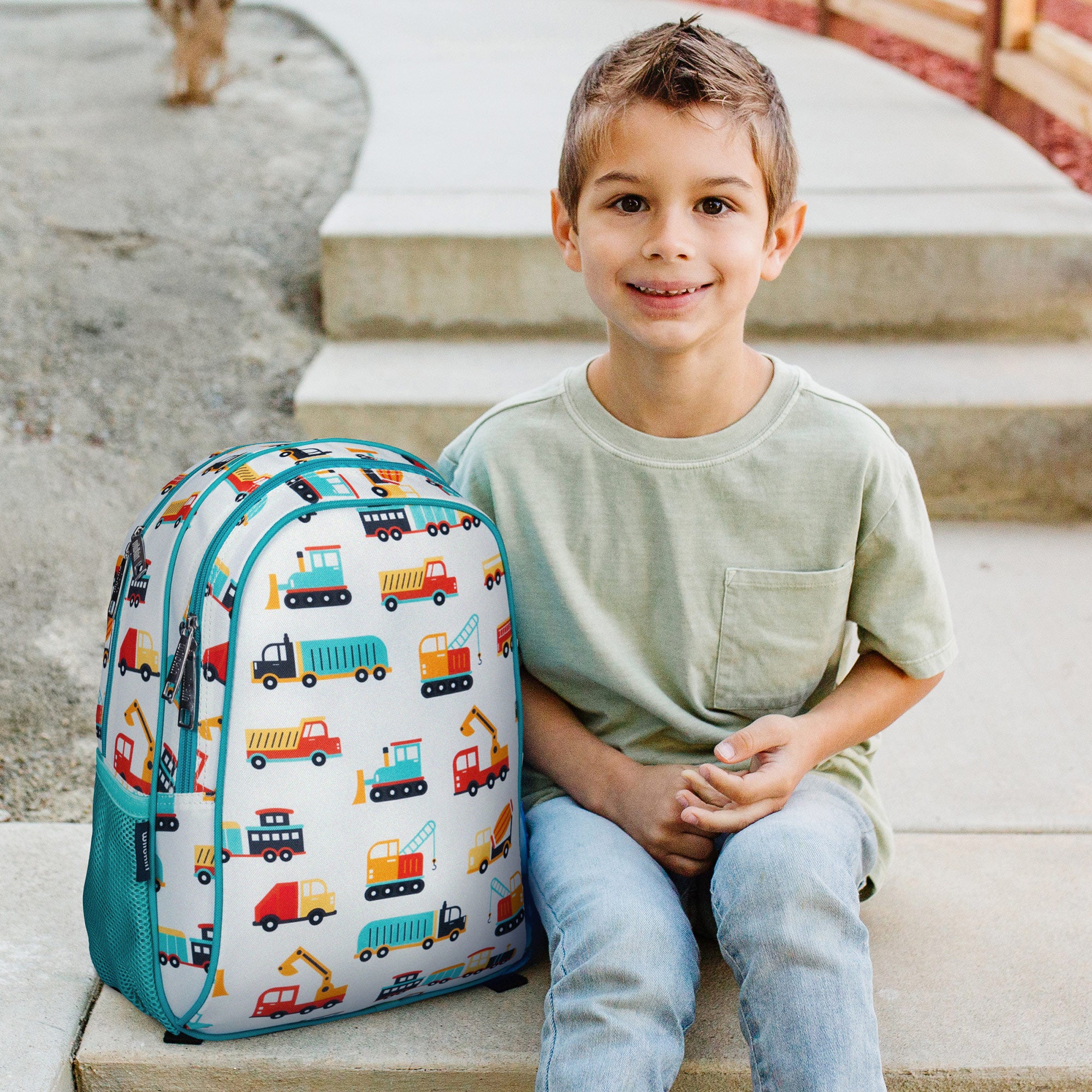 Modern Construction 15 Inch Backpack