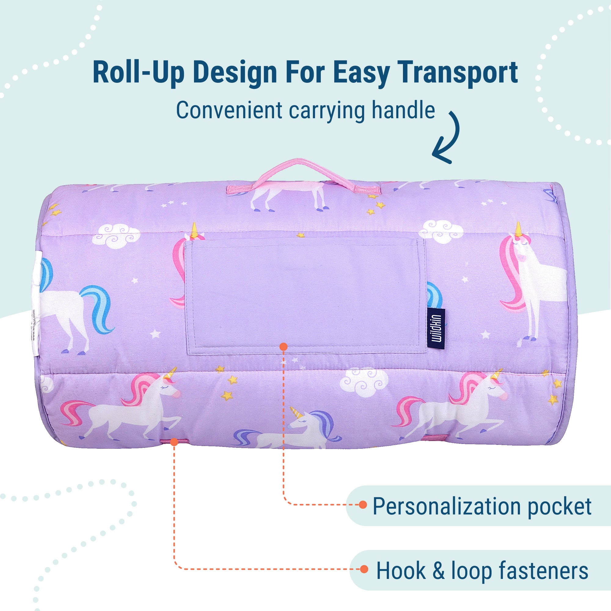 Unicorn Microfiber Kids Nap Mat