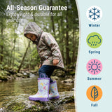 Butterfly Garden Rubber Rainboots