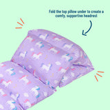 Unicorn Microfiber Pillow Lounger