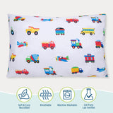 Trains, Planes & Trucks Microfiber Pillowcase - Standard