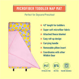 Lilac Lemonade Microfiber Toddler Nap Mat