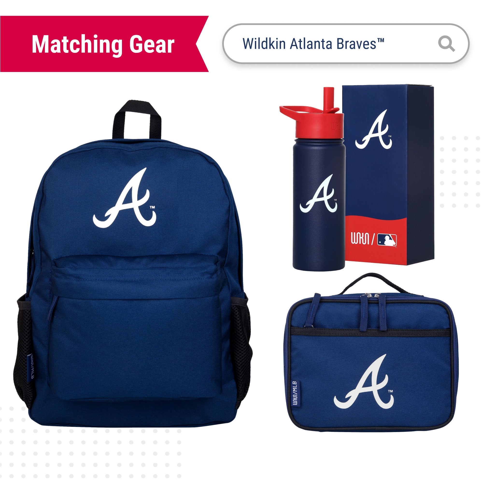Atlanta Braves™ Steel Water Bottle