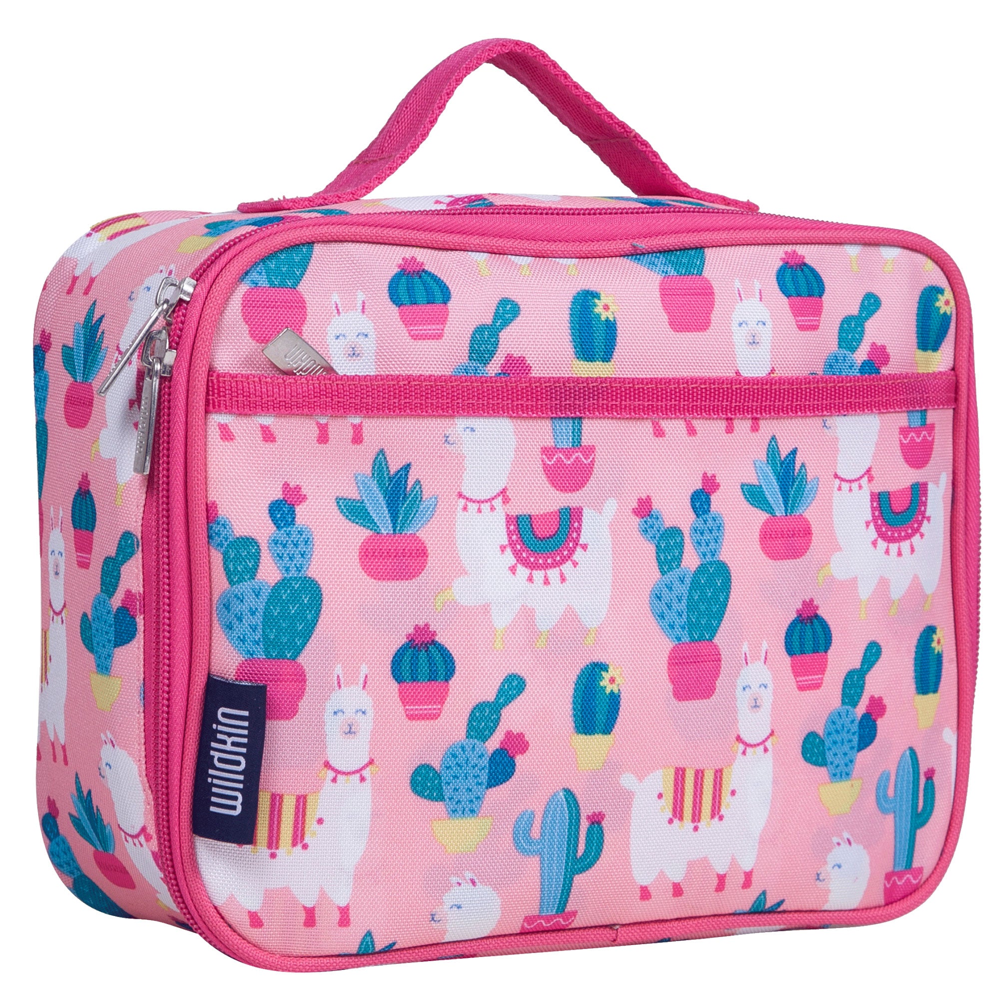 Llamas and Cactus Pink Lunch Box – Wildkin