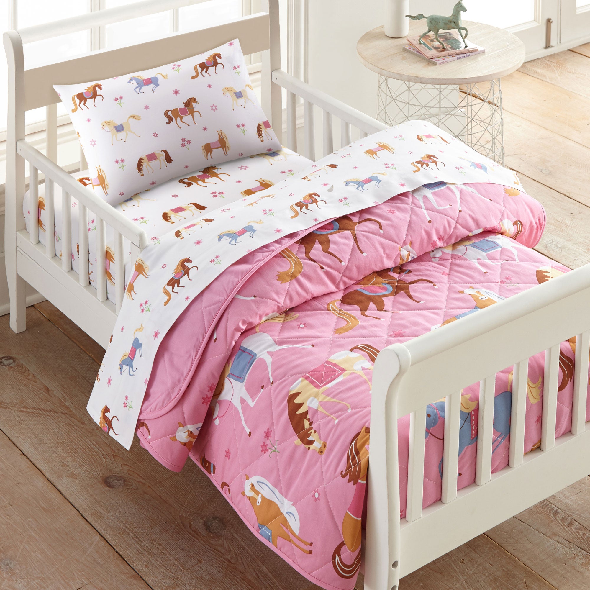 Horses 100% Cotton Percale Pillowcase