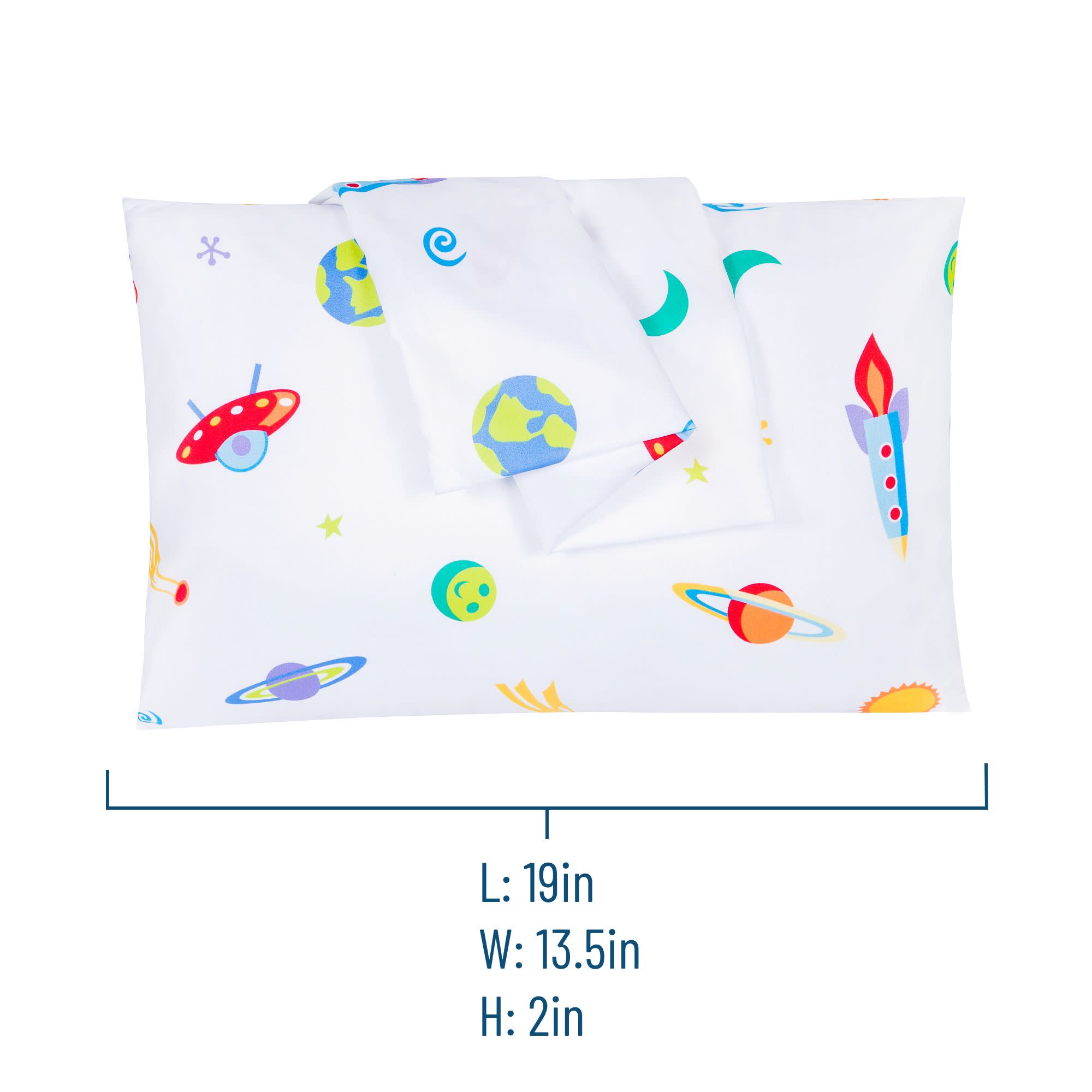 Out of this World Microfiber Pillowcases - Toddler (2 pk)