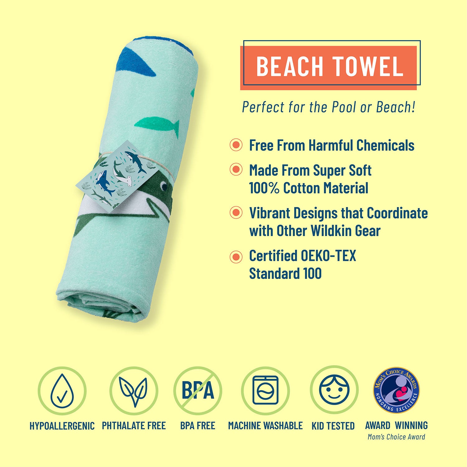100% Cotton Beach Towel