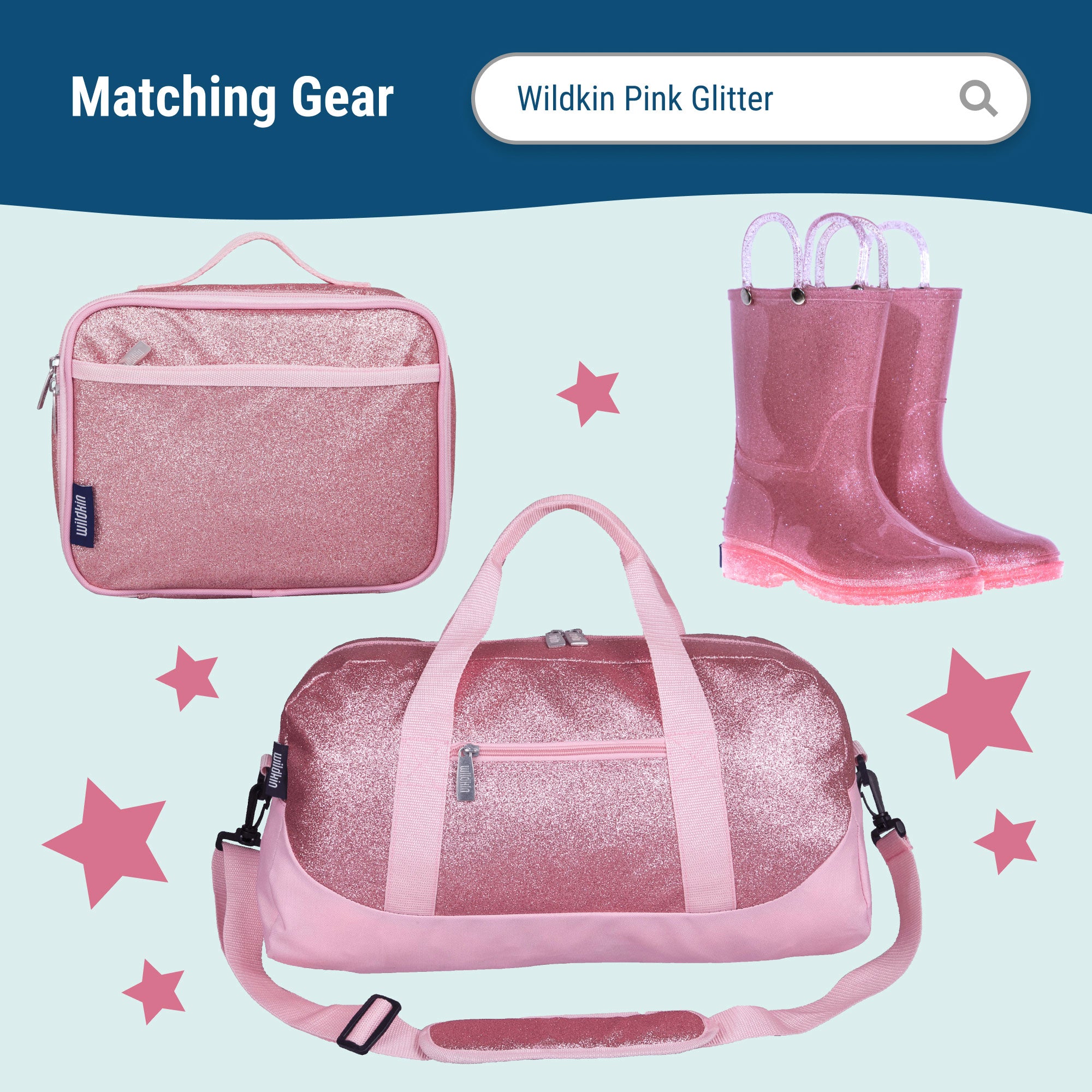 Pink Glitter Backpack