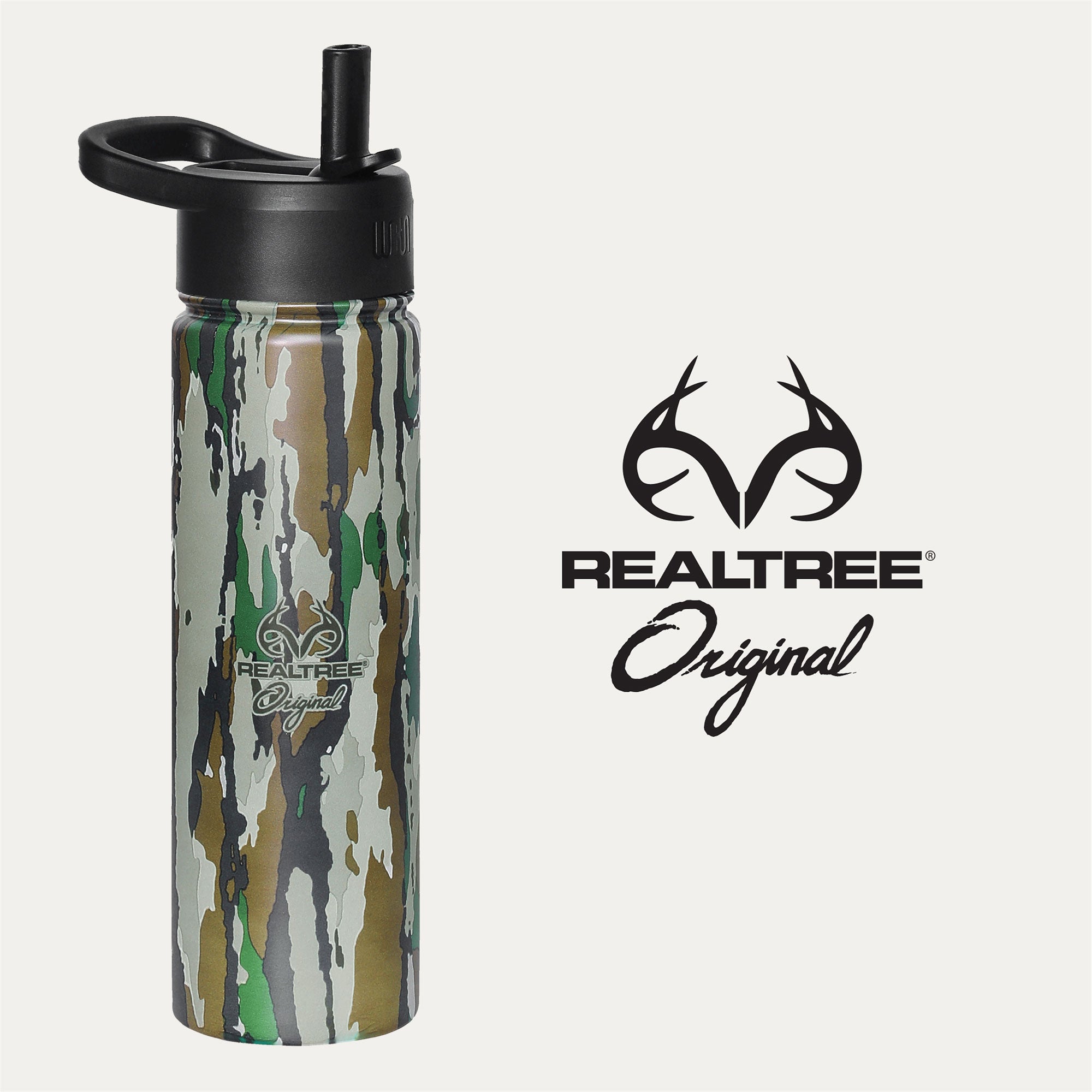Realtree Original Steel Water Bottle