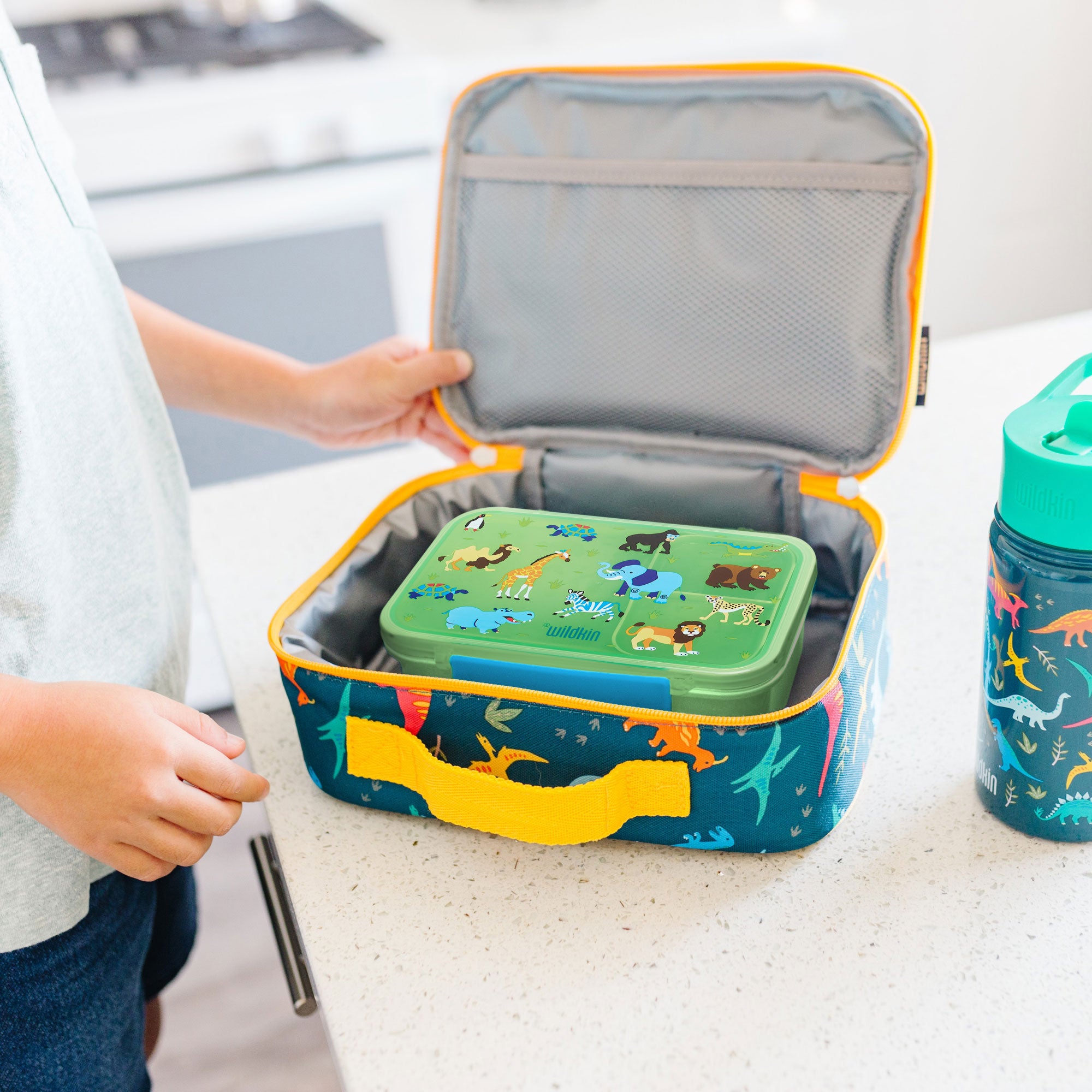 Wild Animals Reusable Food Container Bento Box