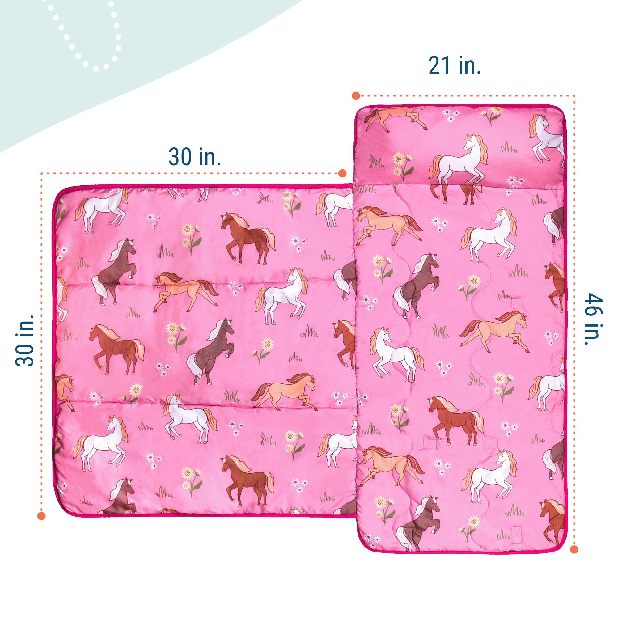 Wild Horses Day2Day Nap Mat