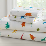 Jurassic Dinosaurs 100% Cotton Sheet Set - Full