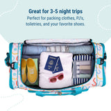 Confetti Peach Weekender Duffel Bag