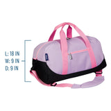 Lilac Overnighter Duffel Bag