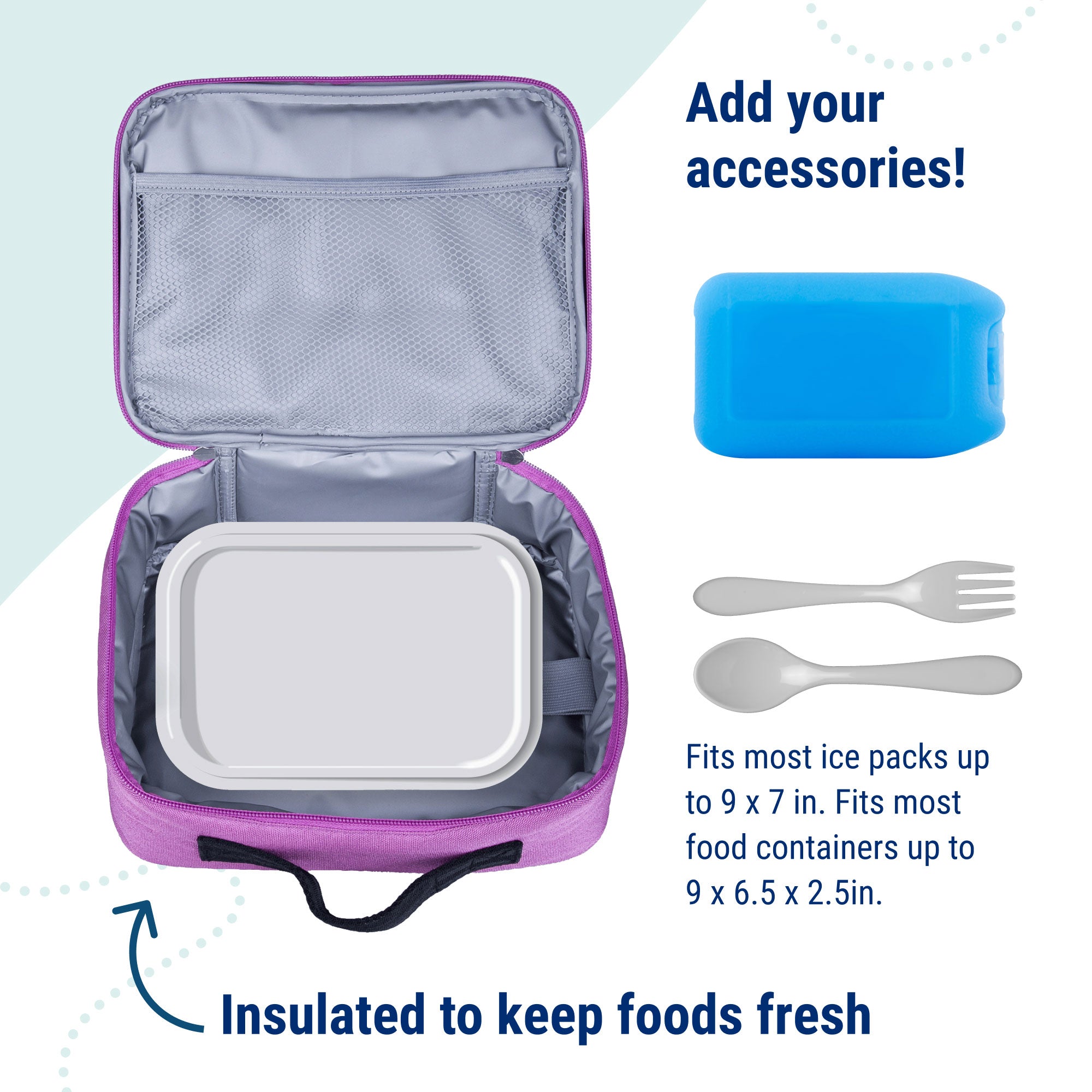 Orchid Lunch Box
