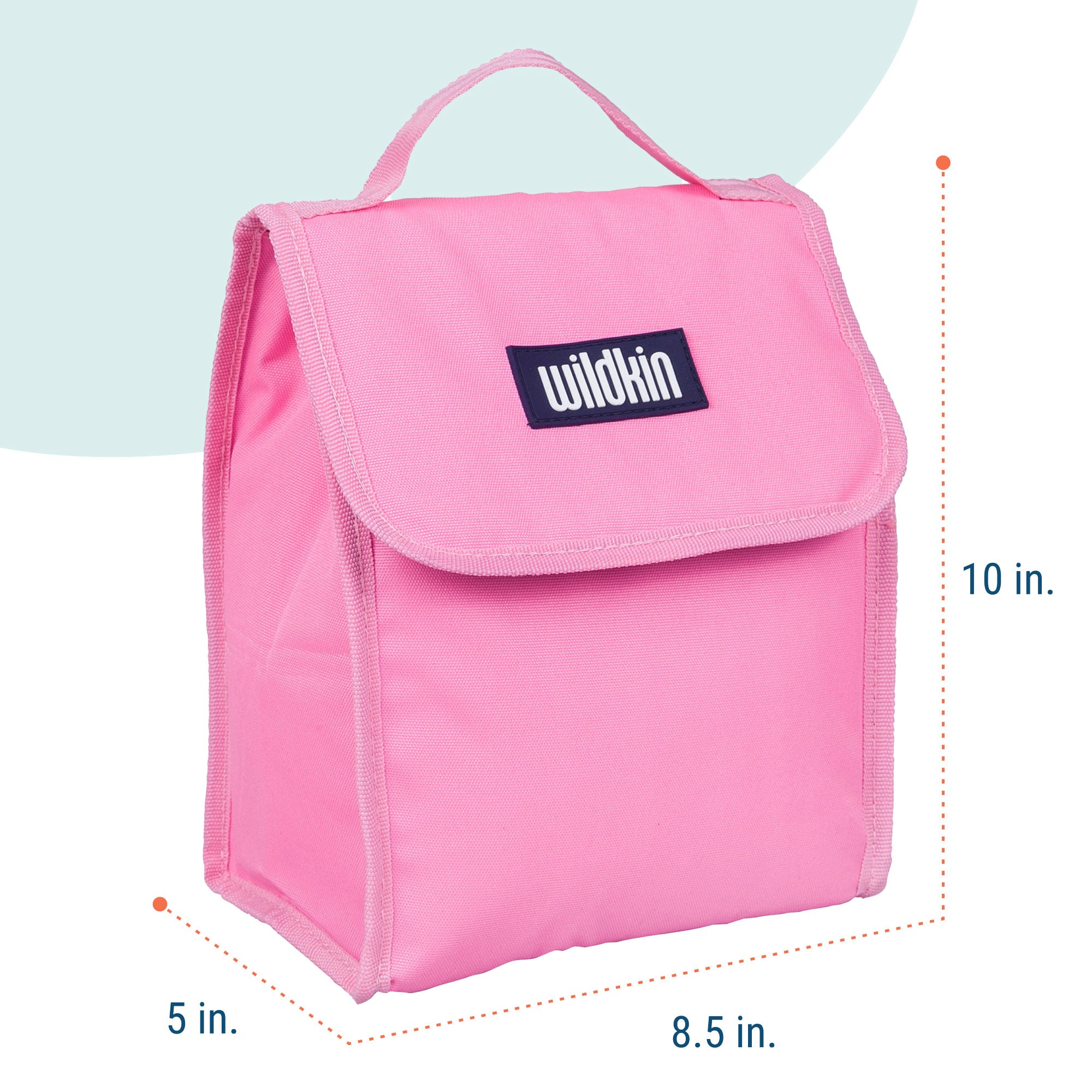 Flamingo Pink Lunch Bag