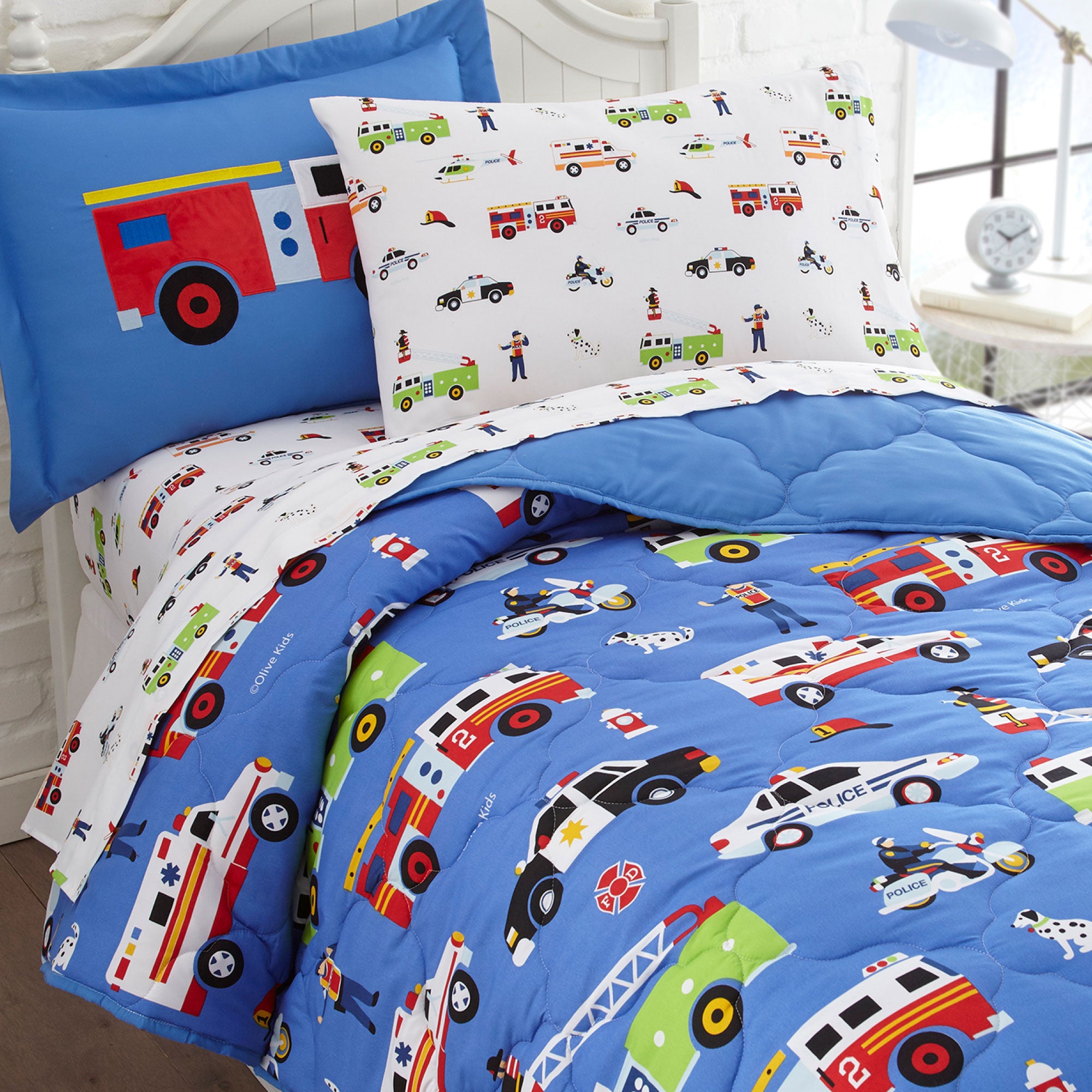 Heroes 5 pc Microfiber Bed in a Bag - Twin