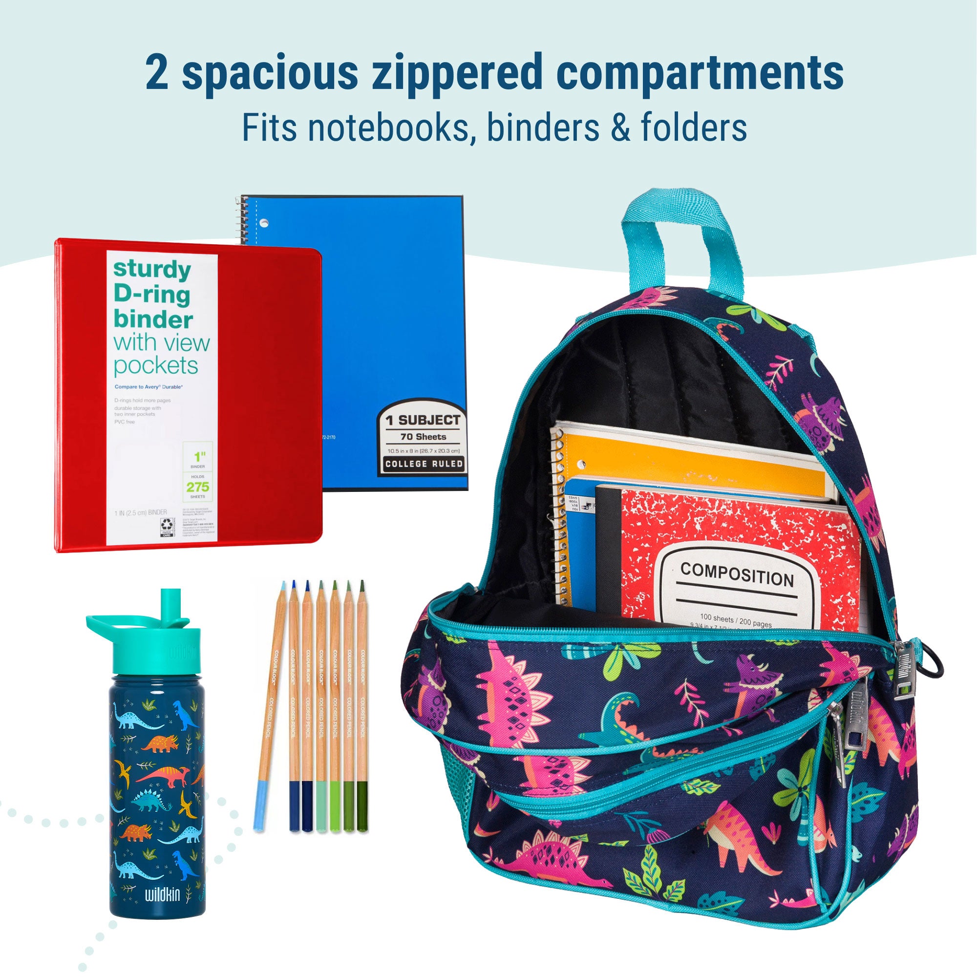 15 Inch Backpack - Girls