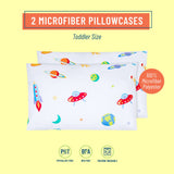 Out of this World Microfiber Pillowcases - Toddler (2 pk)