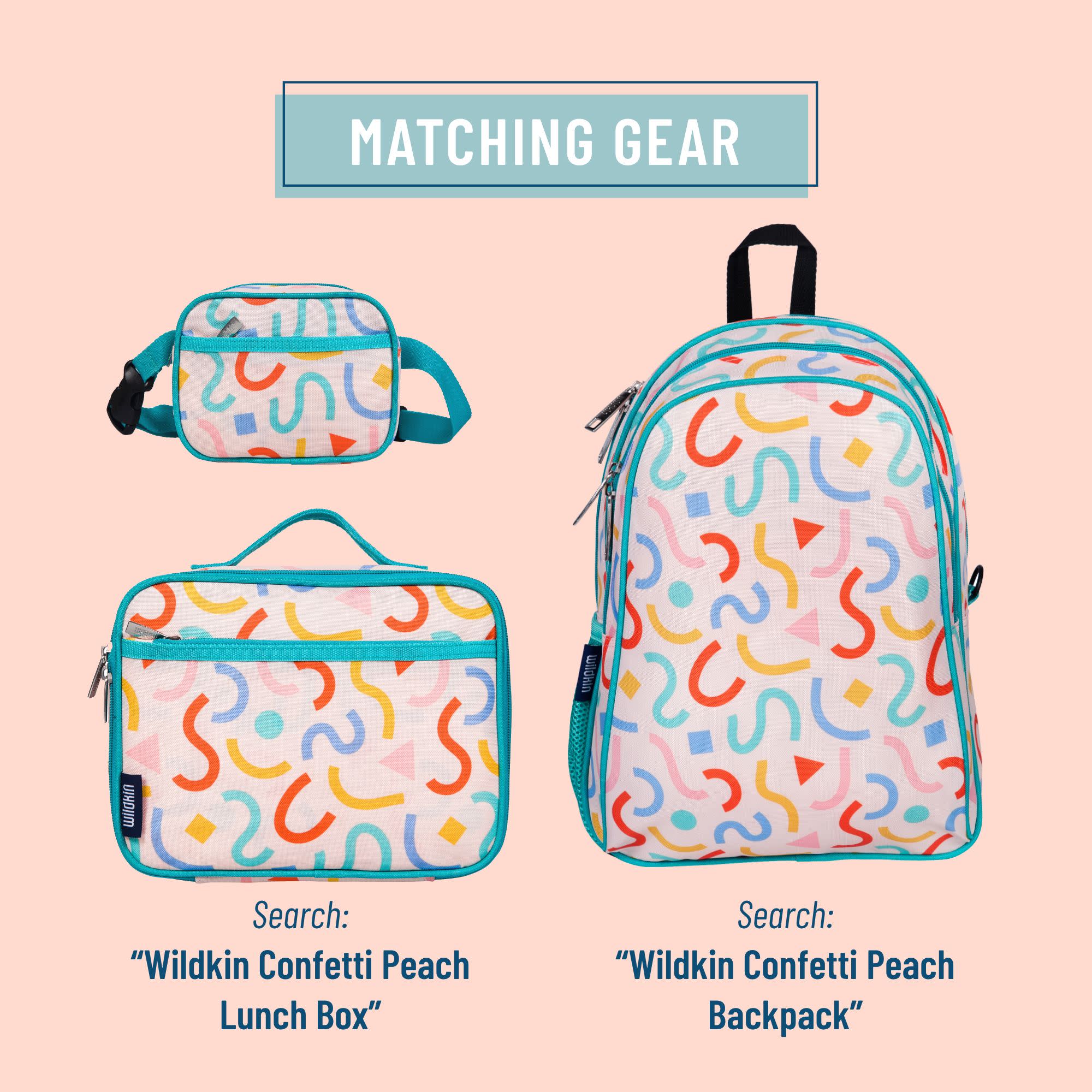 Confetti Peach Fanny Pack