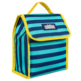 Blue Stripes Lunch Bag