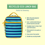 Blue Stripes ECO rPET Original Lunch Bag