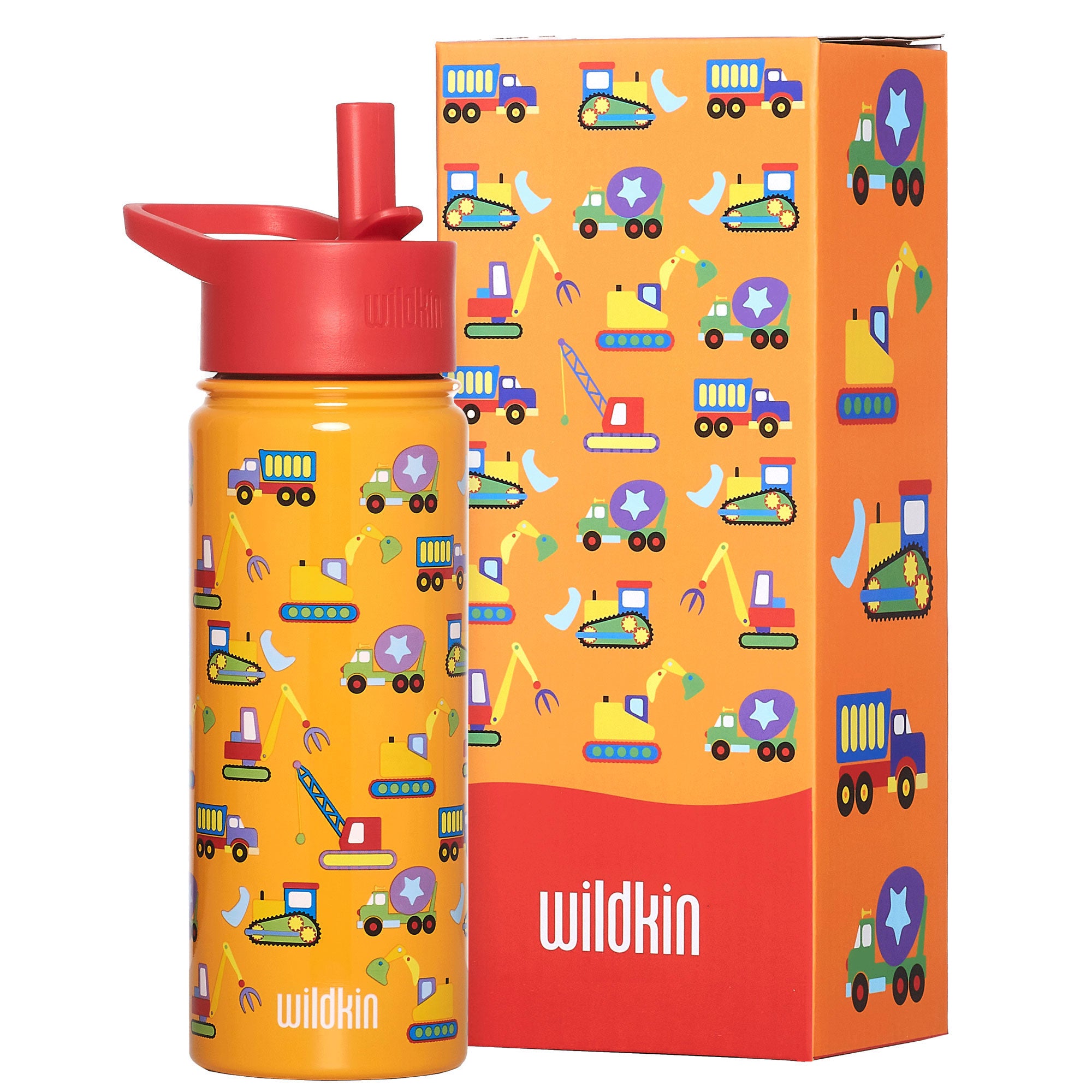Under Construction Steel Water Bottle