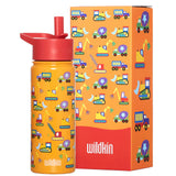 Under Construction Steel Water Bottle