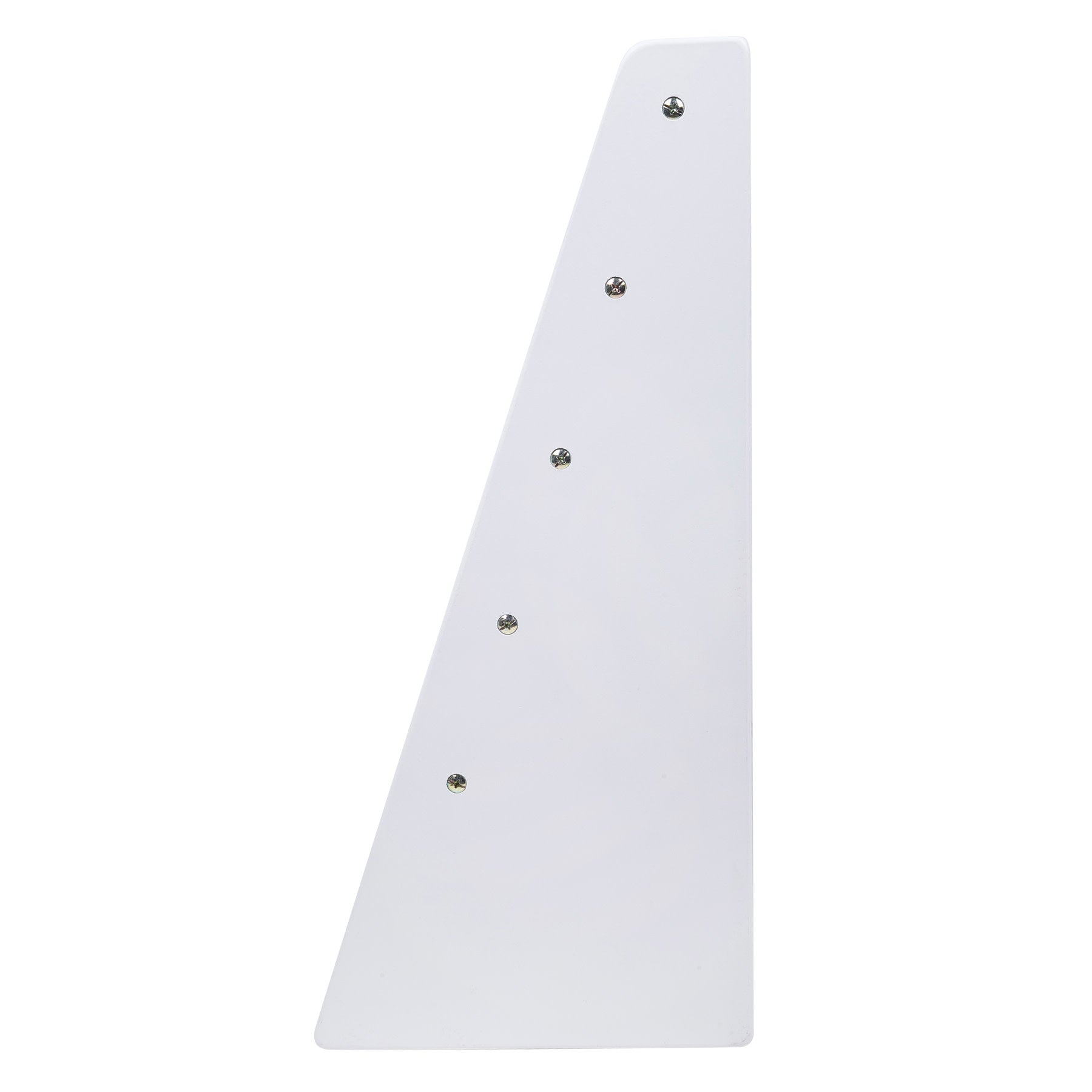 Premium Sling Bookshelf - White w/ Gray