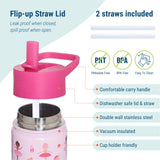 Ballerina Steel Water Bottle