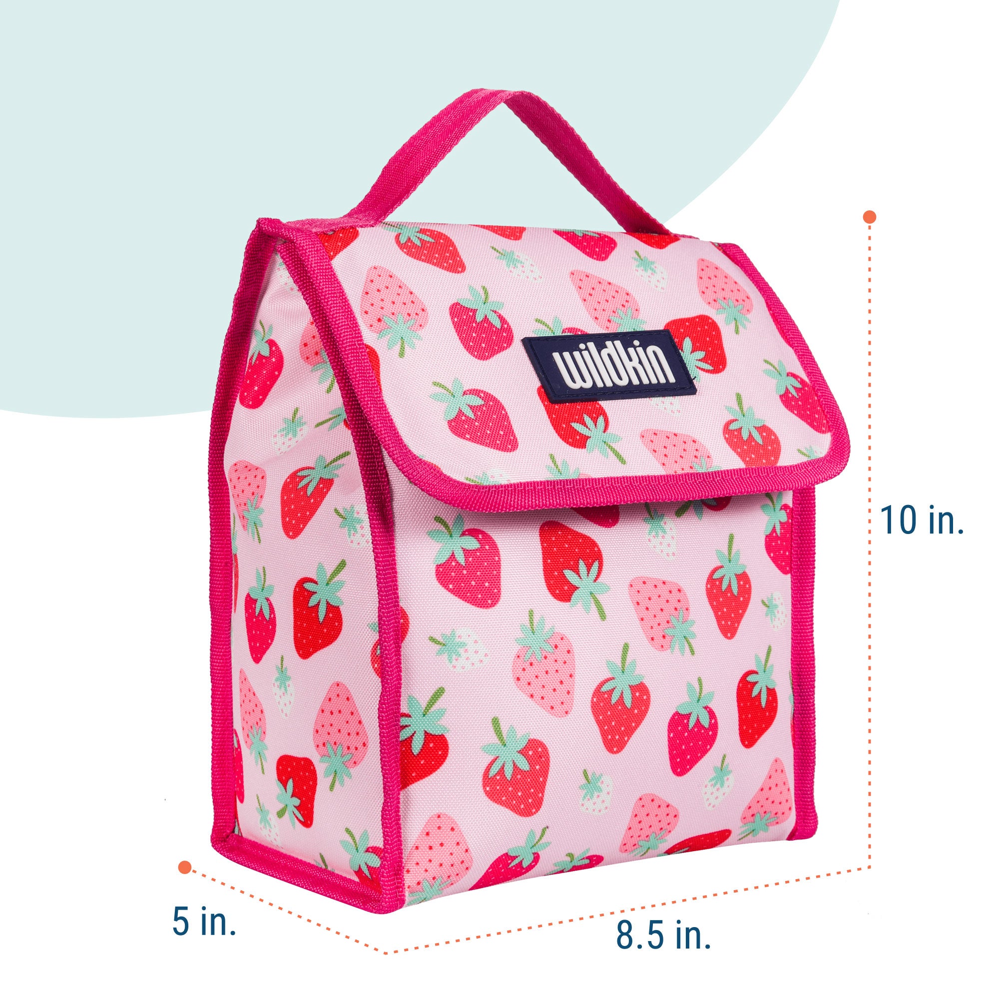 Strawberry Patch Lunch Bag