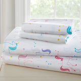 Unicorn 100% Cotton Percale Sheet Set