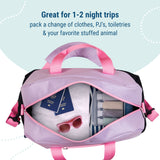 Lilac Overnighter Duffel Bag