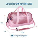 Pink Glitter Overnighter Duffel Bag