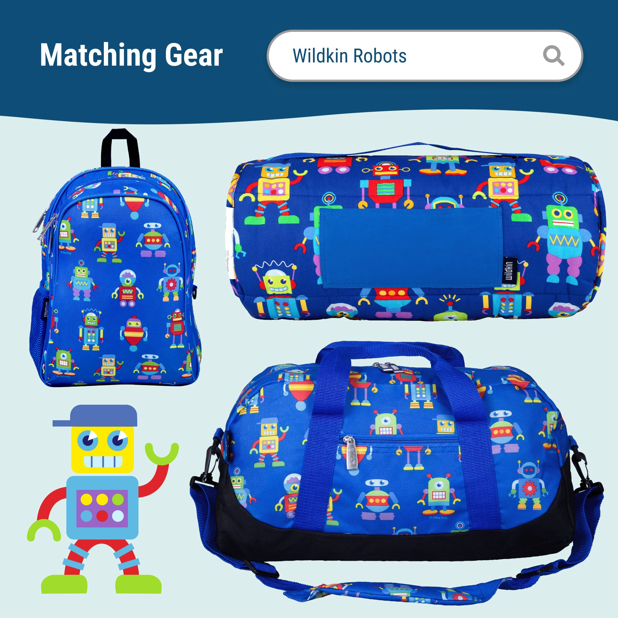 Robots Lunch Bag