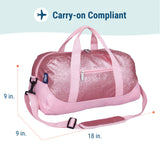 Pink Glitter Overnighter Duffel Bag