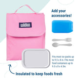 Flamingo Pink Lunch Bag