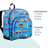 Trains, Planes & Trucks 12 Inch Backpack