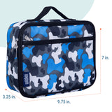 Blue Camo Lunch Box