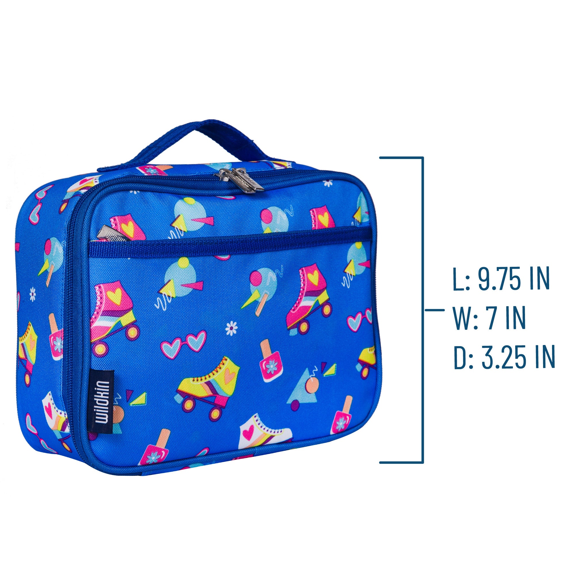Rad Roller Skates Lunch Box