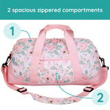 Floral Watercolor Overnighter Duffel Bag