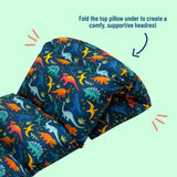 Jurassic Dinosaurs Microfiber Pillow Lounger