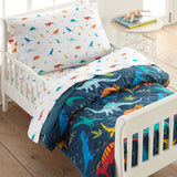 Jurassic Dinosaurs 100% Cotton Sheet Set - Toddler