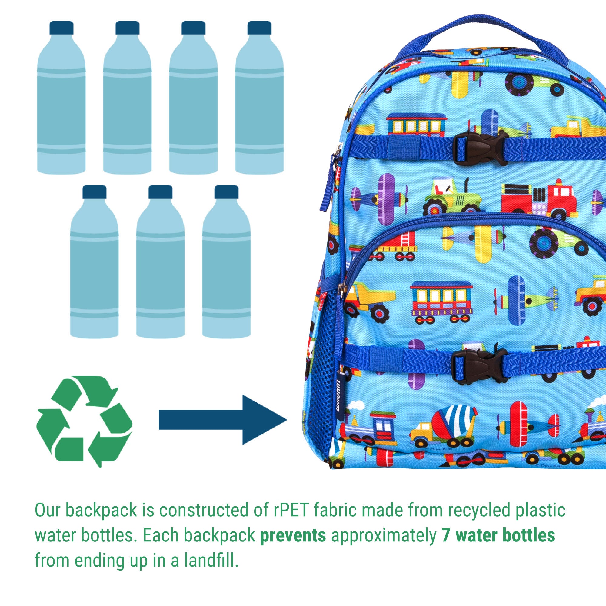 ECO rPET Next Gen Backpack - 15 Inch / 12L