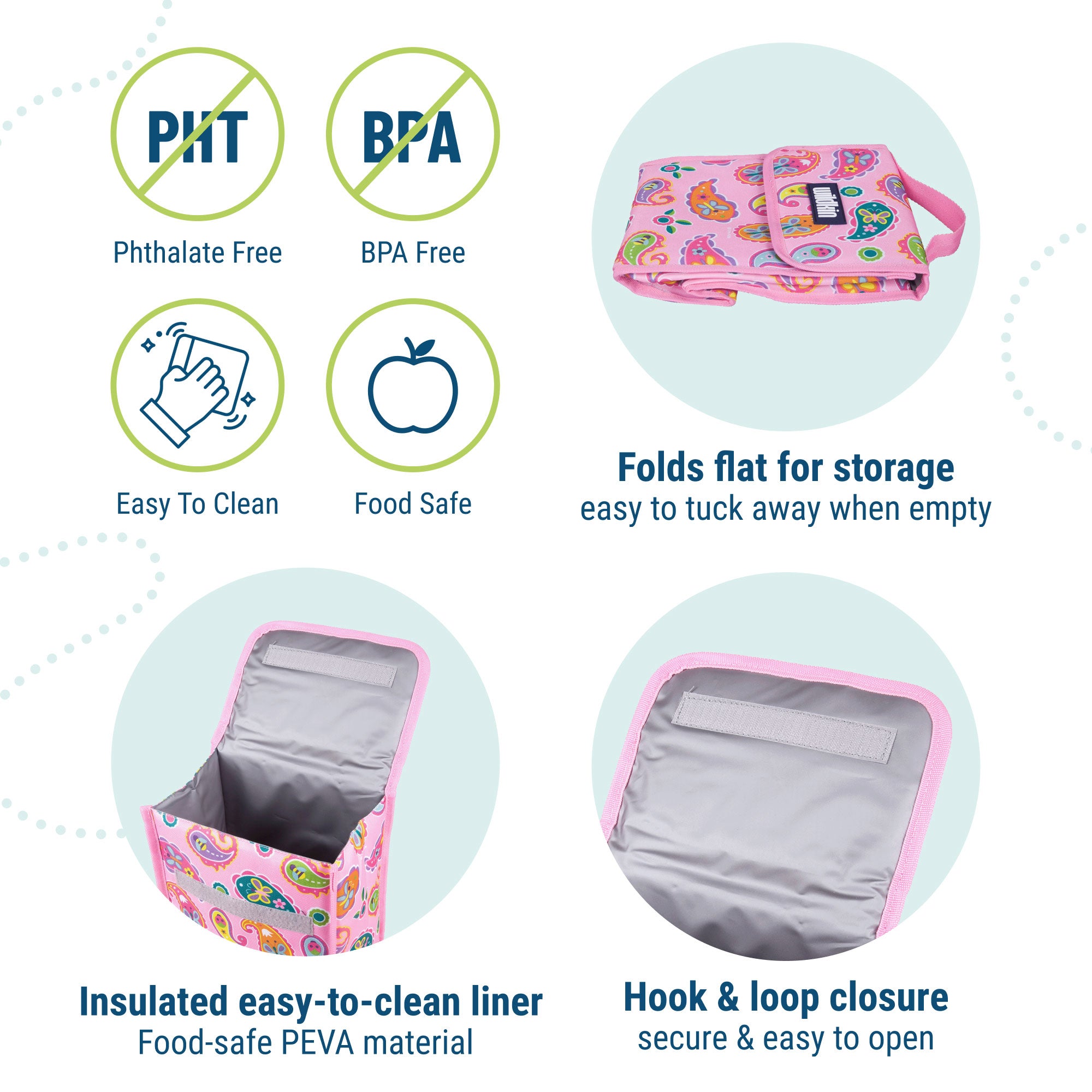 Paisley Lunch Bag